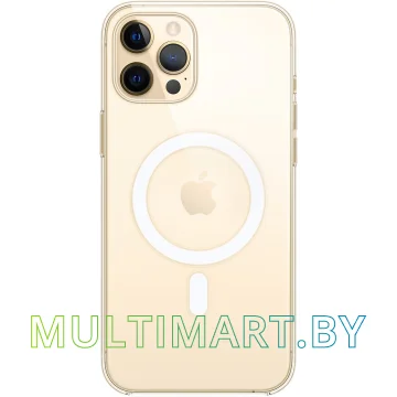 Чехол для телефона Apple MagSafe Clear Case для iPhone 12 Pro Max (прозрачный) картинка 3